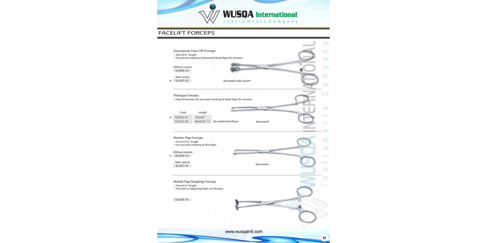 Plastic Surgery Instruments 